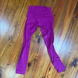 lululemon athletica Fuchsia Leggings